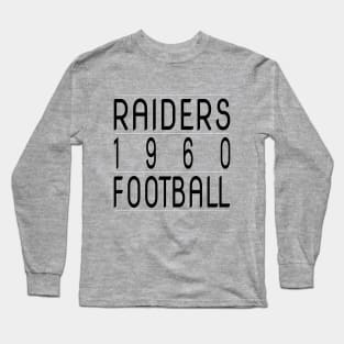 Raiders Football 1960 Classic Long Sleeve T-Shirt